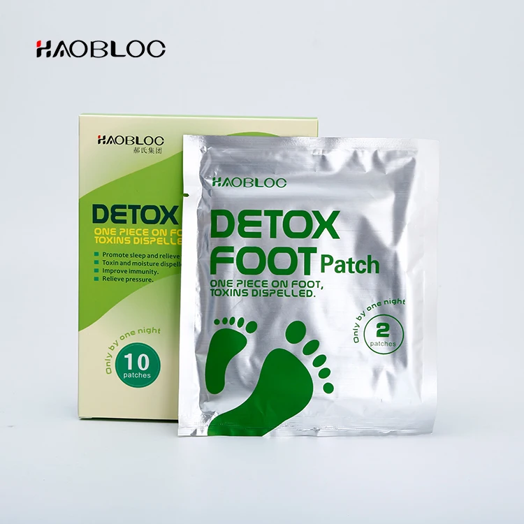 New Style Health Broadcast Bamboo/Wood Vinegar Detox Foot Patch