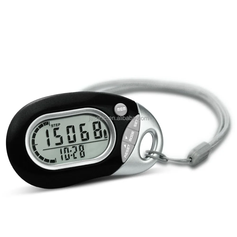 
3D Sensor Multi Functions Pedometer with Memory 