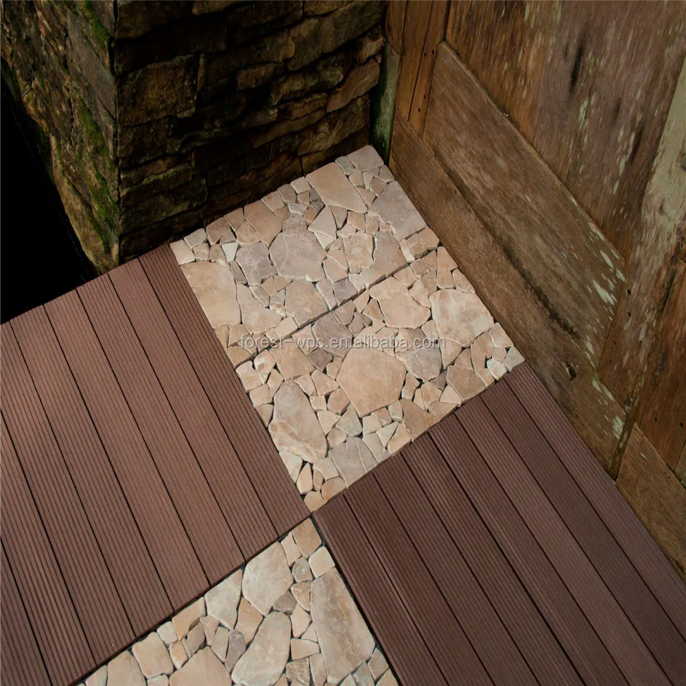 300x300mm frstech wood plastic composite non-slip bathroom tile floor tile price ceramic wall tile