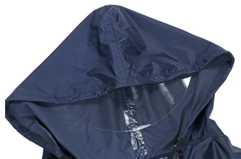 Taffeta Fabric Customized Elderly Wheelchair Rain Poncho