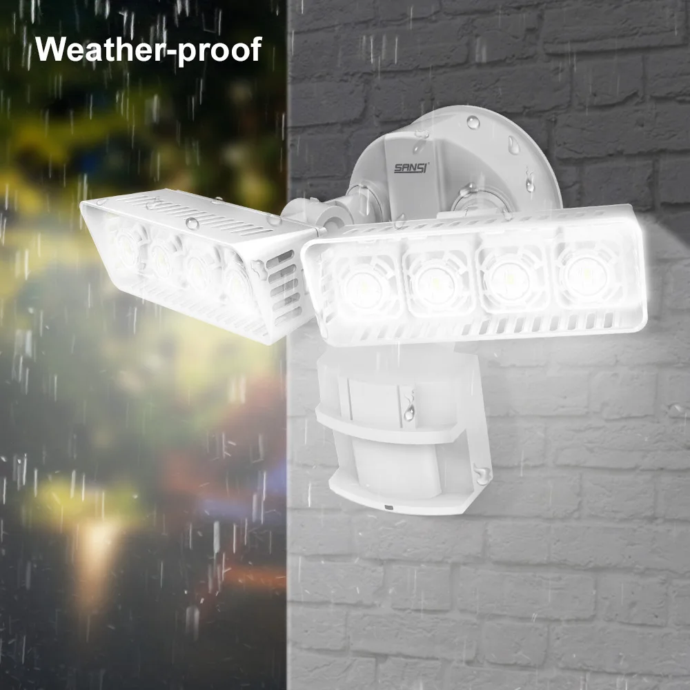 IP65 36W 27W 18W 30W  Waterproof Front Door Led Wall Lamp Motion Sensor Garage Door Lights