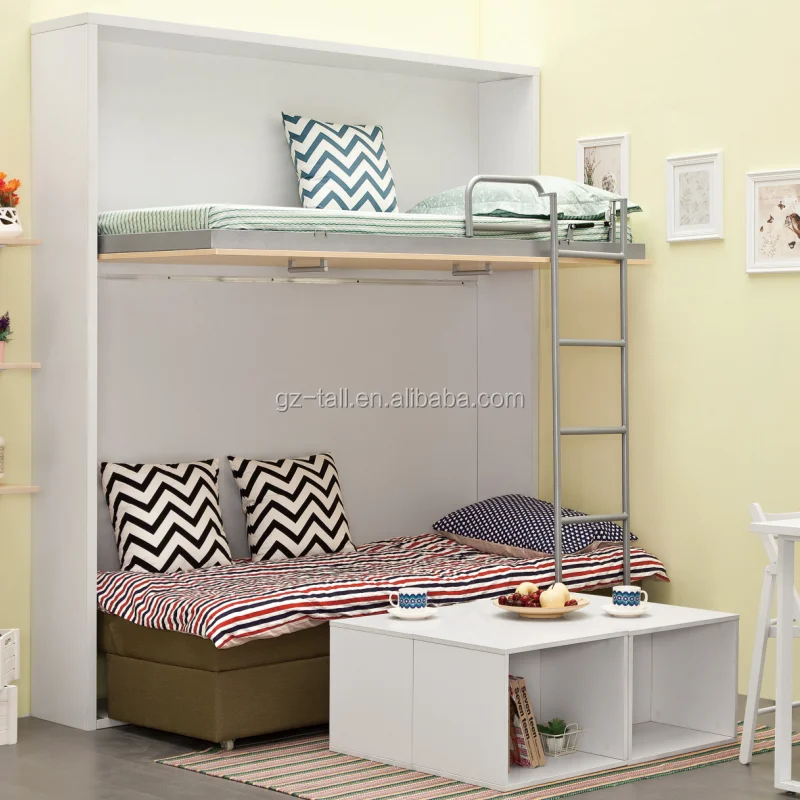 Диван двухъярусная кровать экономия пространства мебель, стены, кровать и диван TA-K16