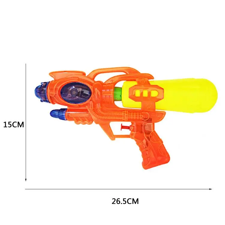 Summer solid color plastic small quantity Double nozzle Water gun