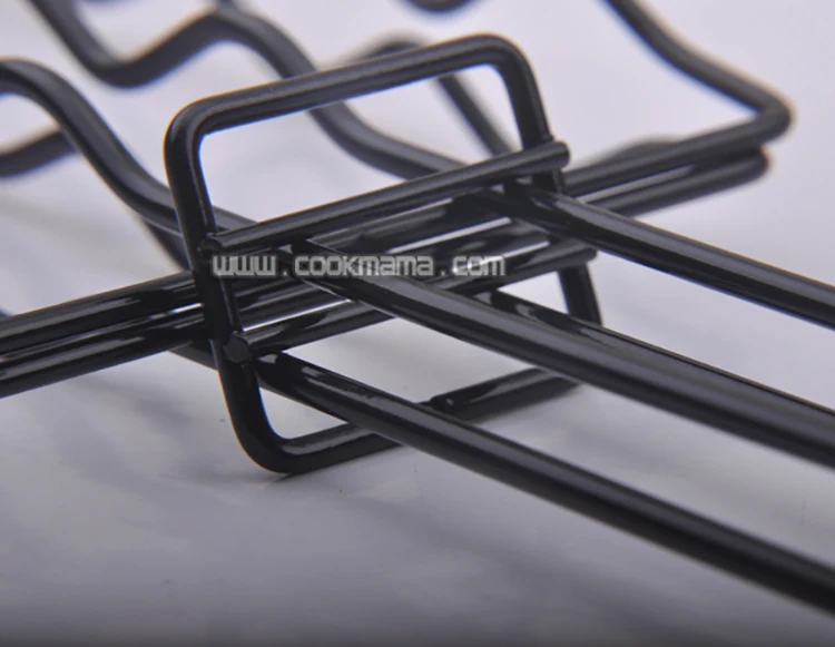 Non-Stick Shish Kabobs grill basket