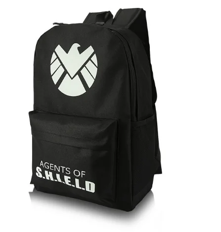 2017 New Design Night Light Backpack Luminous Printing Backpack Bag