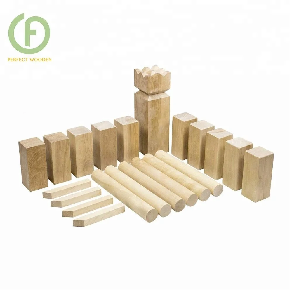Yard Games Outdoor Kubb Games Set  with Carrying Case