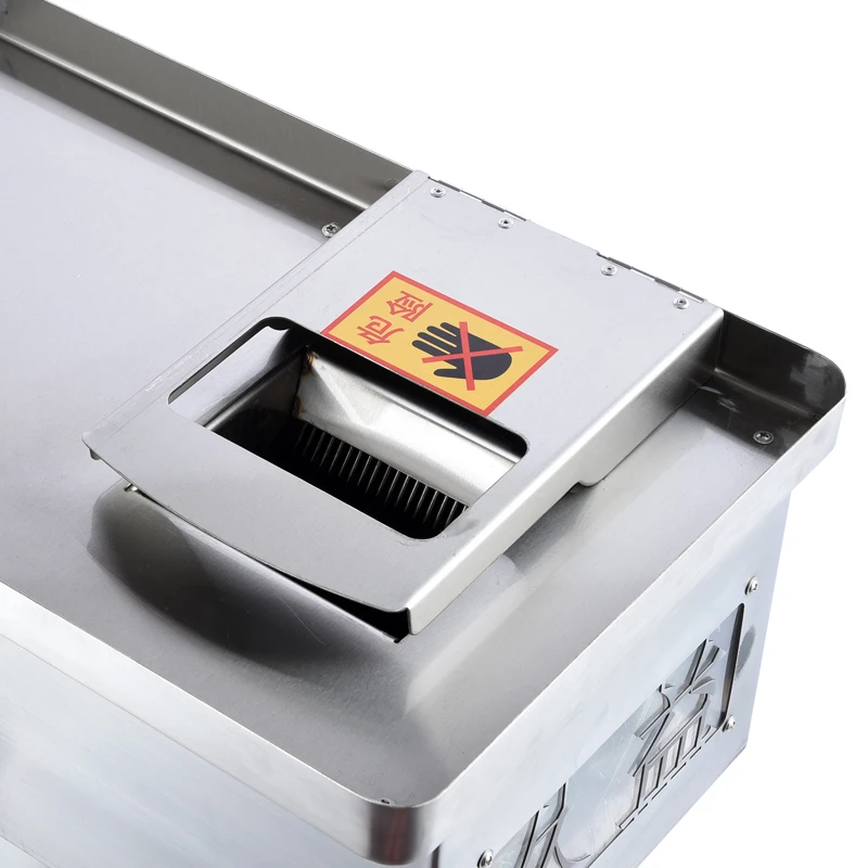 Wholesale China Industrial Commercial Fully Auto Table Top Fish Fresh Raw Meat Shredded Thin Sliced Slicer Dicer Machine Sale