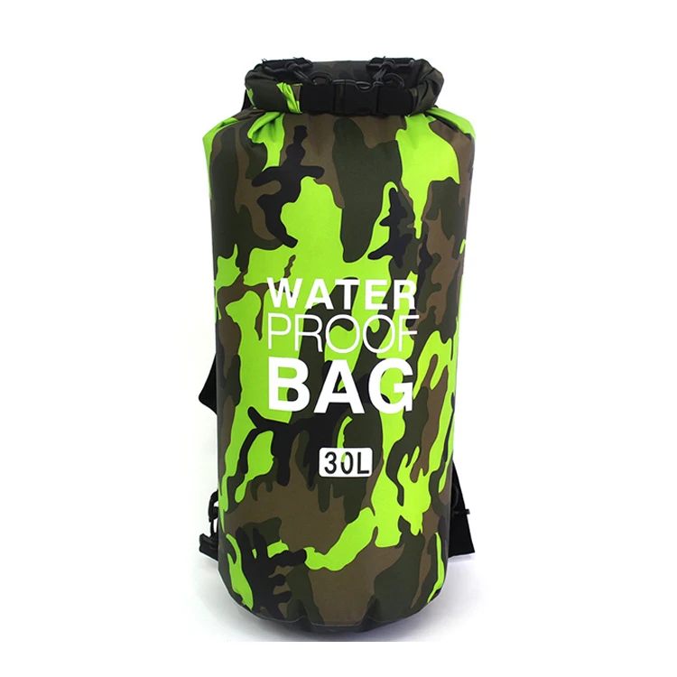camouflage colors ocean pack camping waterproof bags dry bag for river trekking