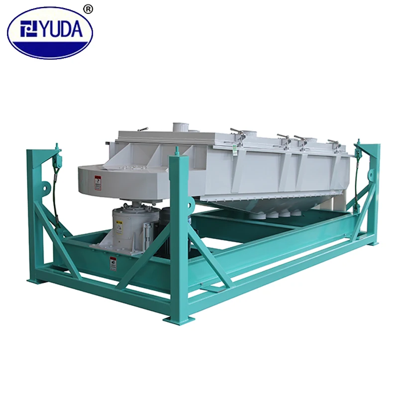 YUDA Animal Feed Mill Plant 10tph Complete Pellet Feed Production Line With Silos