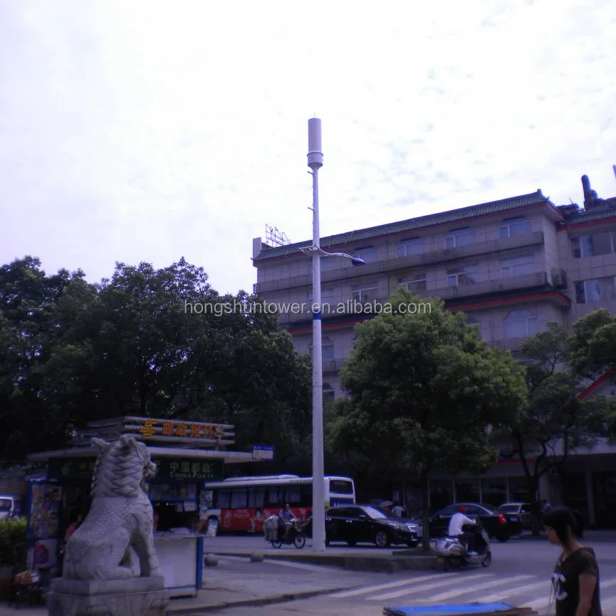 
Steel telecommunication cell phone gsm 3g bts antenna tower 