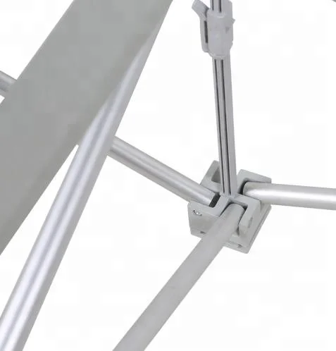 3*4 aluminum one fabric pop up displays backdrop display