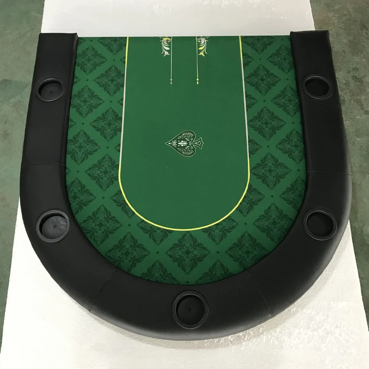 
79inch folding poker table top with carry bag 