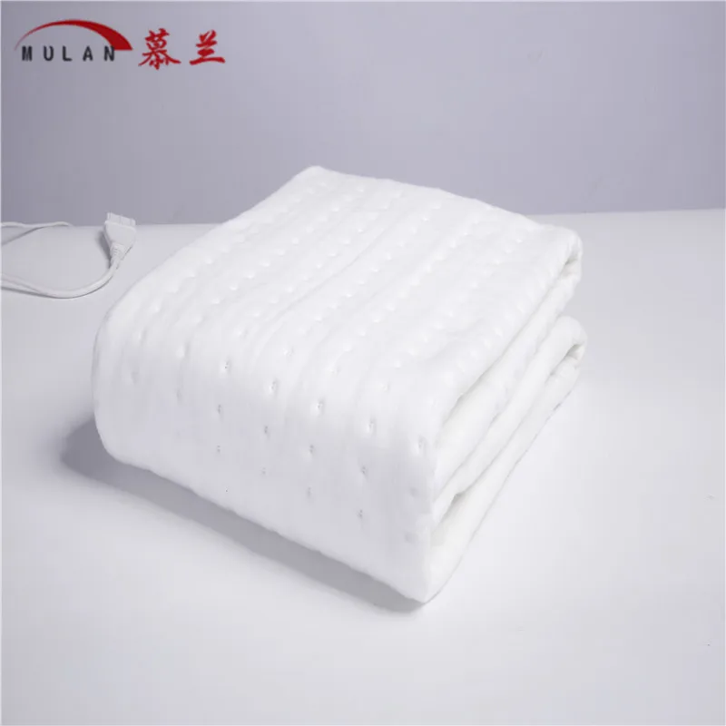 Flannel Fleece Electric Heated blanket, heating blanket switch