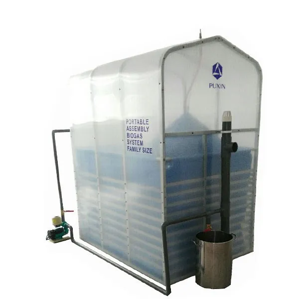 Mini Biogas Plant Green Waste Disposal Anaerobic Digestion