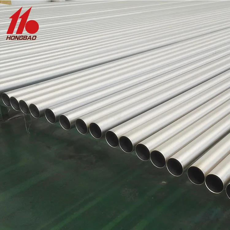 Бесшовная титановая трубка для пирсинга ASTM B338 Gr1 Gr2