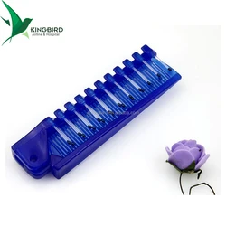OEM Custom Logo v Plastic Hotel Pocket Comb