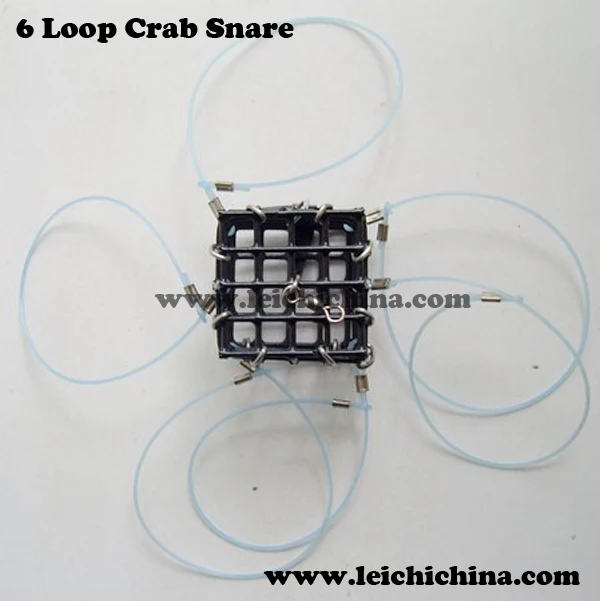 folding fishing wire 6 Loop Crab Snare