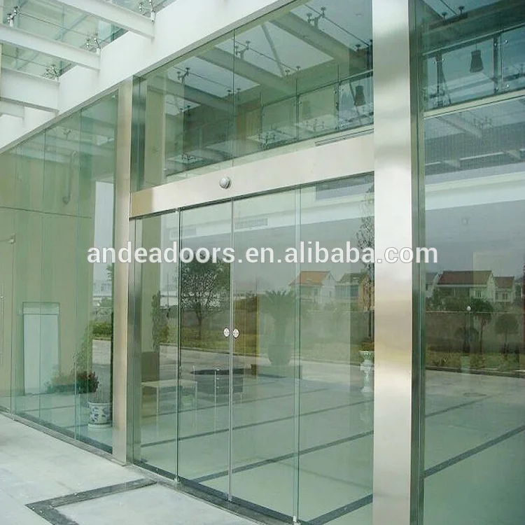 automatic sliding door opening mechanism