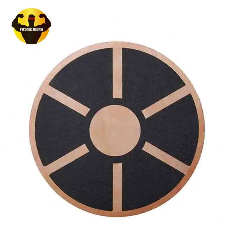 RAMBO Professional Customize Balance Board Wood For Sale Wooden Disc