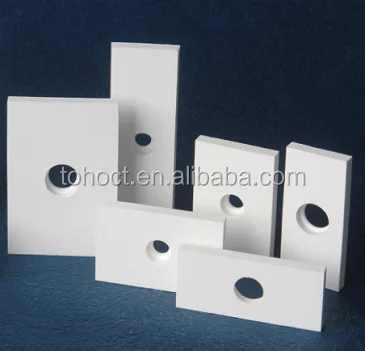95---99.9%Al2O3 alumina white color ceramic hole plate