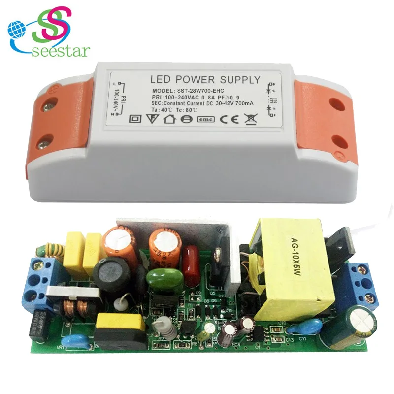 Shenzhen Constant Current 1000mA 1200mA 40W 42W 50W Triac LED Power Supply Triac Dimmable Constant Voltage LED Driver