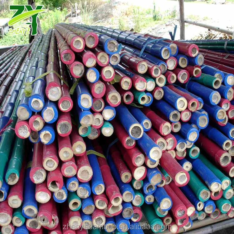 Новинка! ZY-1023 бамбуковые палочки в пластмассовым покрытием бамбуковых палок с пластиковой трубки крышка пвх пальто из бамбука