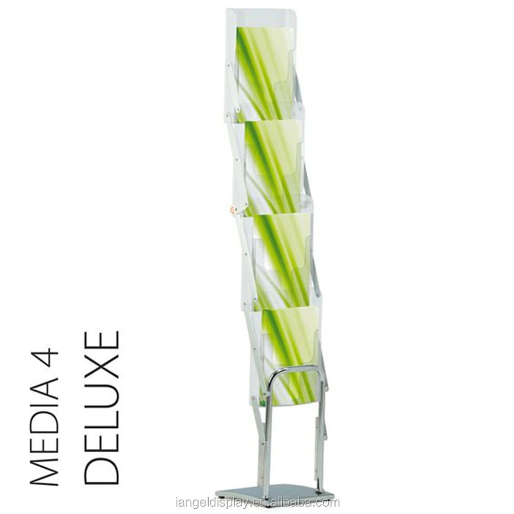 Iangel Zig Zag Magazine brochure stand literature