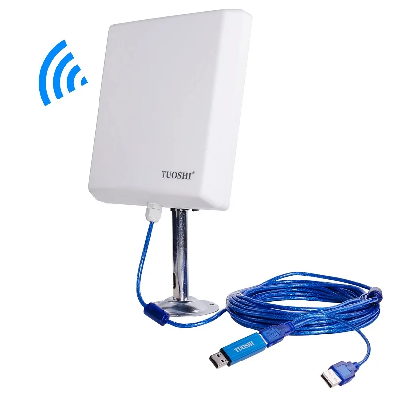 Manufacturer High Power 2000mw wifi adapter 36dBi Panel Antenna Ralink RT3070 Wireless USB Adapter