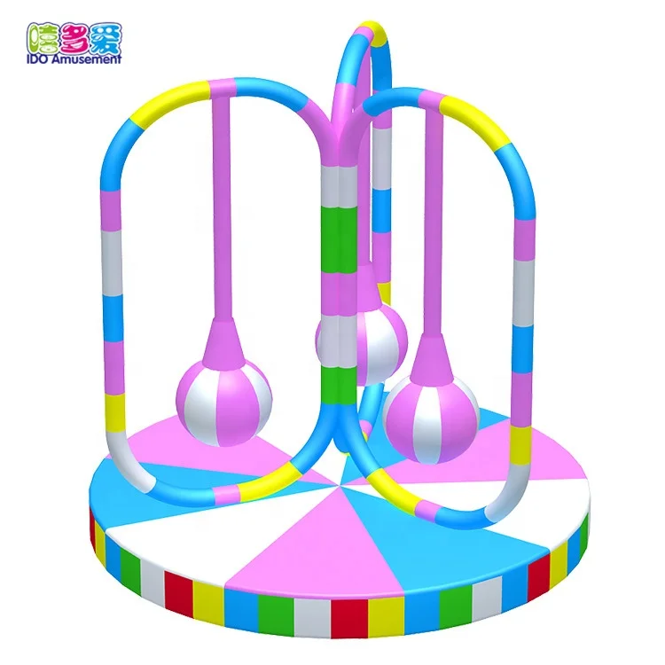 Ido Aumusement Children Favourite Interactive Soft Play Toys Carousel
