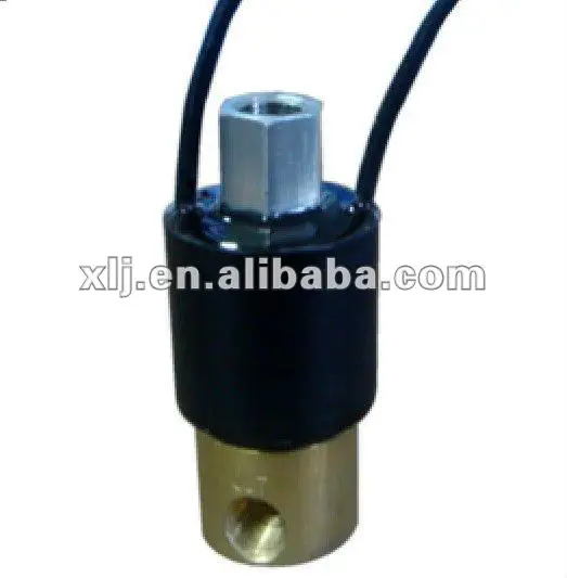 12VDC 3 Way электромагнитный клапан нормально открытый