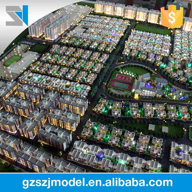 Новейшие технологии, чтобы сделать Индию ночлежный дом архитектора модель здания