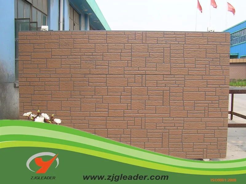 Fireproof and Antibacterial Fiber Cement Ceramic Brick Siding Composite Panels Product