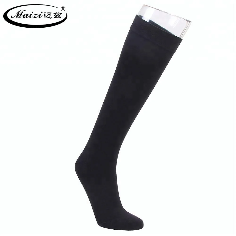 
Custom Medical grade Moderate 23-32 mmHg Unisex Close Toe Knee High Compression Socks for Varicose Veins 