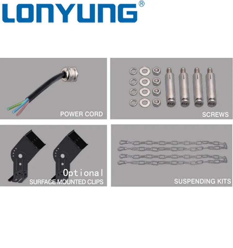 Linear led outdoor lights Commercial and industrial lighting led high bay light linear 100Watt