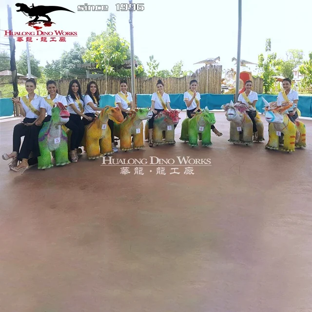 High Quality  Toy Style Children Ride On Car Moving Realistic Dinosaur Rides for Sale