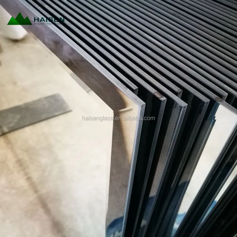 Double Coated 2MM-6MM Mirror Tile Beveled Edge with custom size