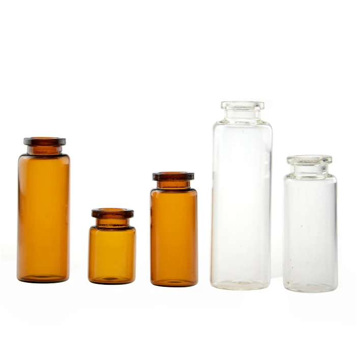clear sterile glass vials 10ml medical pharmaceutical glass vial