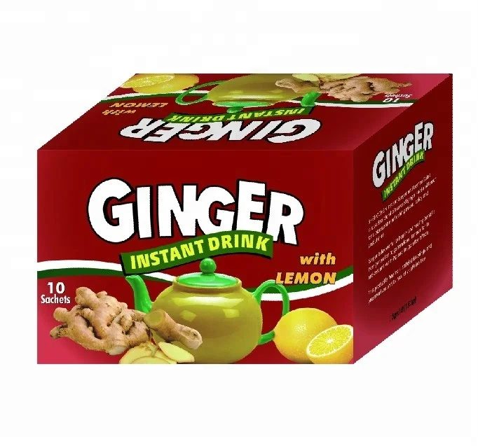 Pure Natural Instant Lemon Ginger Tea Ship to USA Canada England Middle East Asia With Best Factory Price