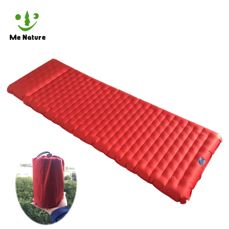 
Ultralight Insulated Outdoor Camping Mattress Inflating Hiking Sleeping Pad Mat 