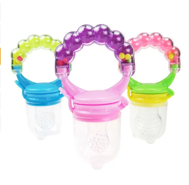 1Pcs Fresh Food Nibbler Baby Pacifiers Feeder Kids Fruit Feeder Nipples Feeding Safe Baby Supplies Nipple Teat Pacifier Bottles
