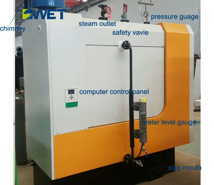 Environmentally friendly mini biomass steam industrial boiler prices