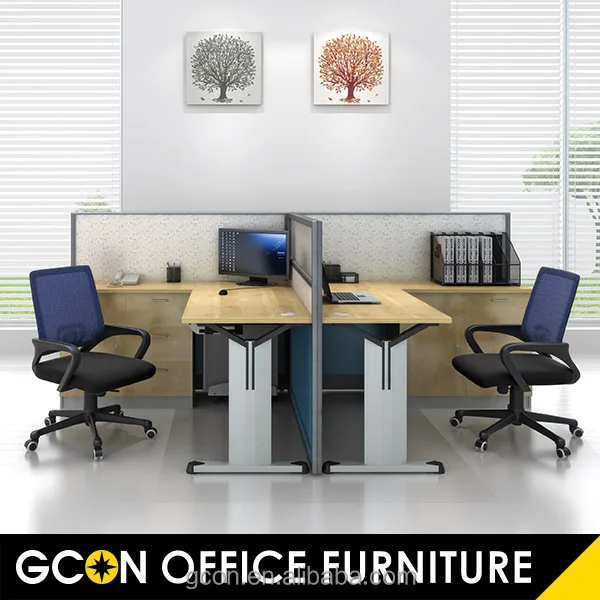 Hot sales Modern Office Furniture U-shaped and Hutch boss office Desk