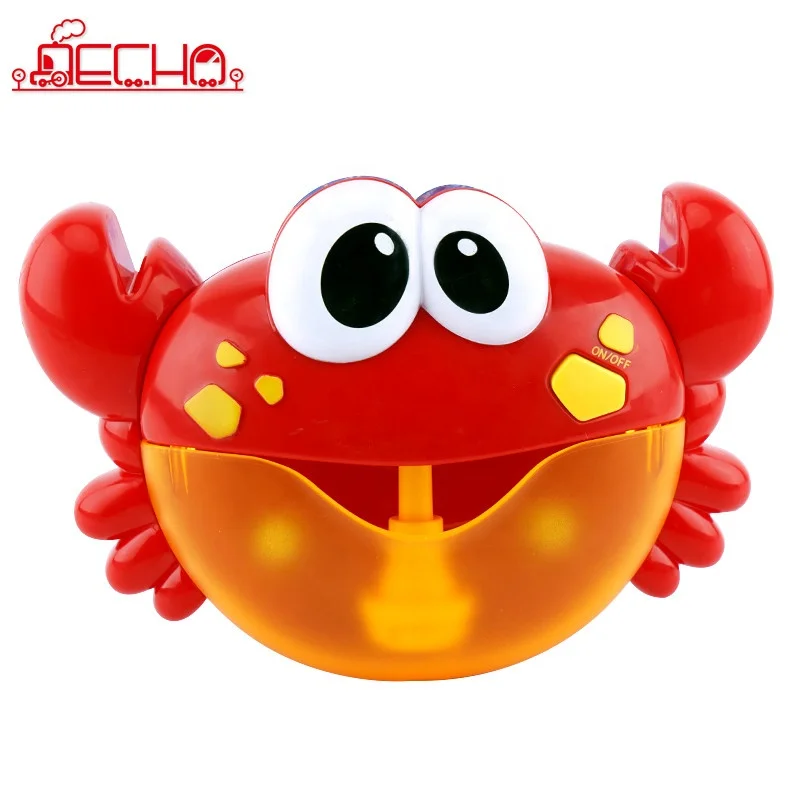 Забавные летние шлепанцы для ванной для выдувания делая машину с музыкой Краб пузырь производитель банные халаты в виде животных для маленьких игрушки для ванной комнаты