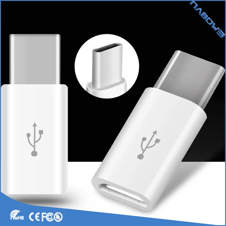Hot Sale USB-C Type C 3.1 to Micro USB Adapter Female/Adapter for MacBook, USB-C Converter Adapter