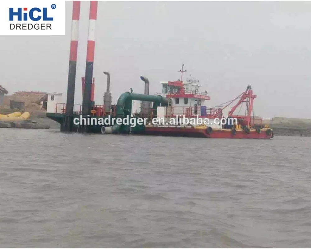 2020 18Inch 3500m3/h hydraulic cutter suction sand dredger for sea/river/lake/canal/pond dredging/cummins dredger engine
