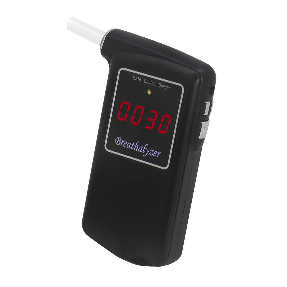 Breathalyzer high precision semi-conductor breathing  breath  alcohol  tester AT-858s