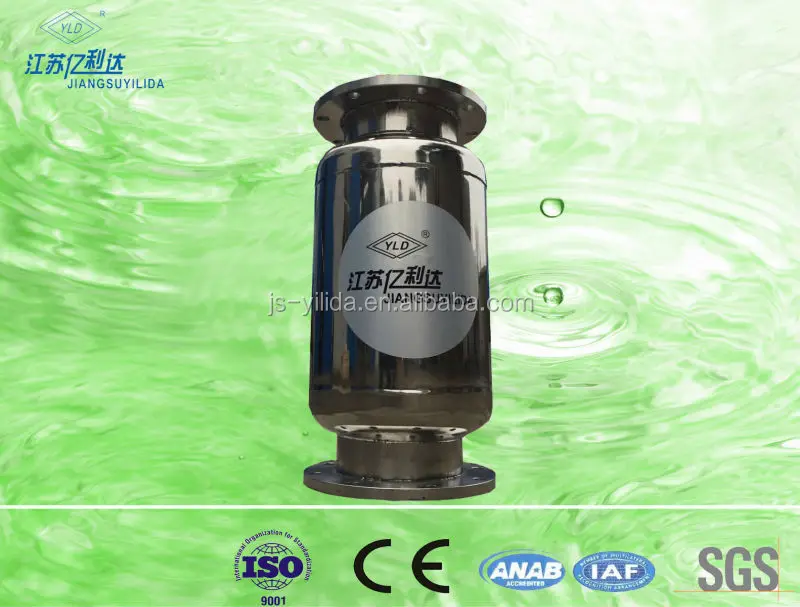 Pipe Installation water magnetic descaler//permanent magents equipment scale removal