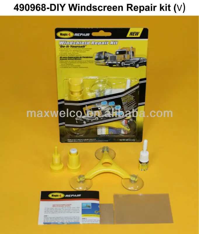Car DIY Windscreen Repair Kit, Car Windshield Repair Tool
