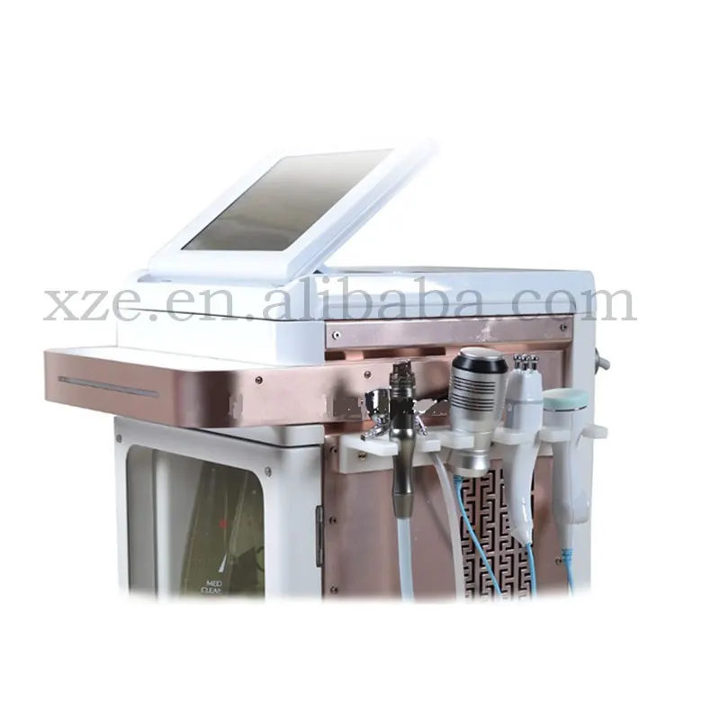 Water jet peel facial/water facial skin care machine cleaning/spa dermabrasion machine aqua hydra portable beauty facial