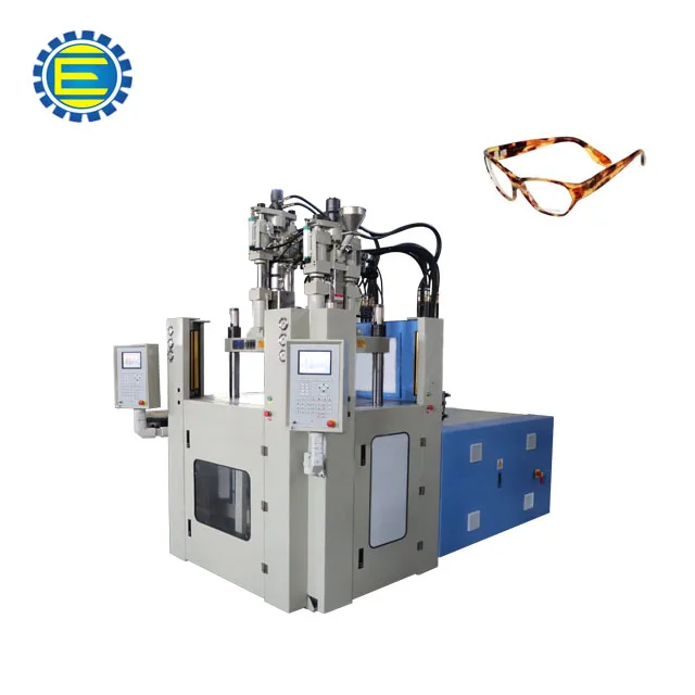 
Dongguan eyeglasses frame double color vertical injection machine 